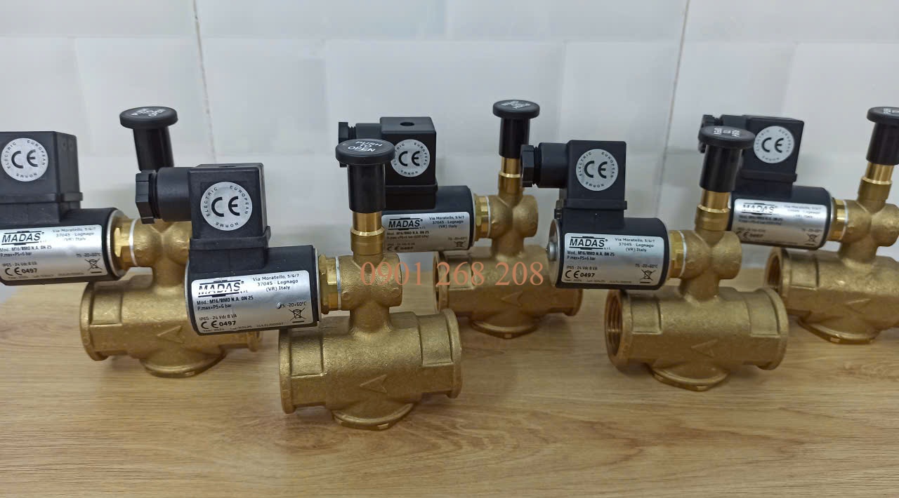 VAN ĐIỆN TỪ M16/RMO NA DN25 24VDC